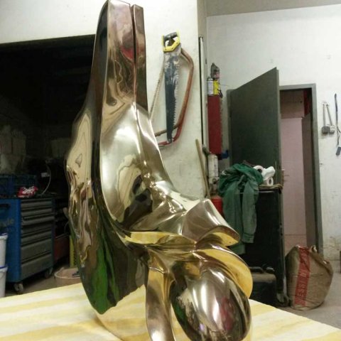 polished sculpture